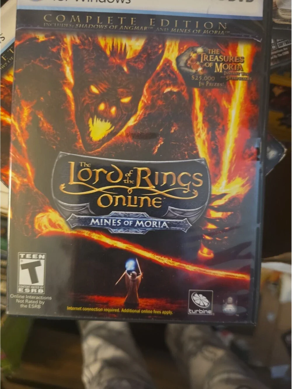The Lord Of The Rings Online Shadows Of Angmar Video Windows PC Game NEW